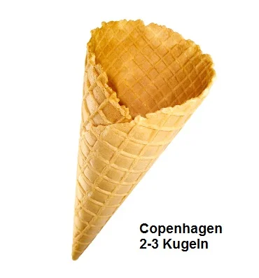Copenhagen-Cornet-Waffeln