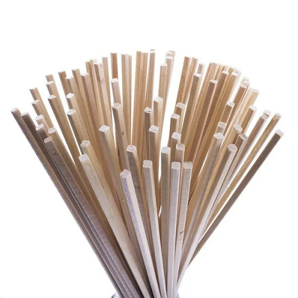 Zuckerwatte-Holzstabe